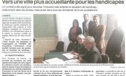 Vers une ville plus accueillante pour les handicapés